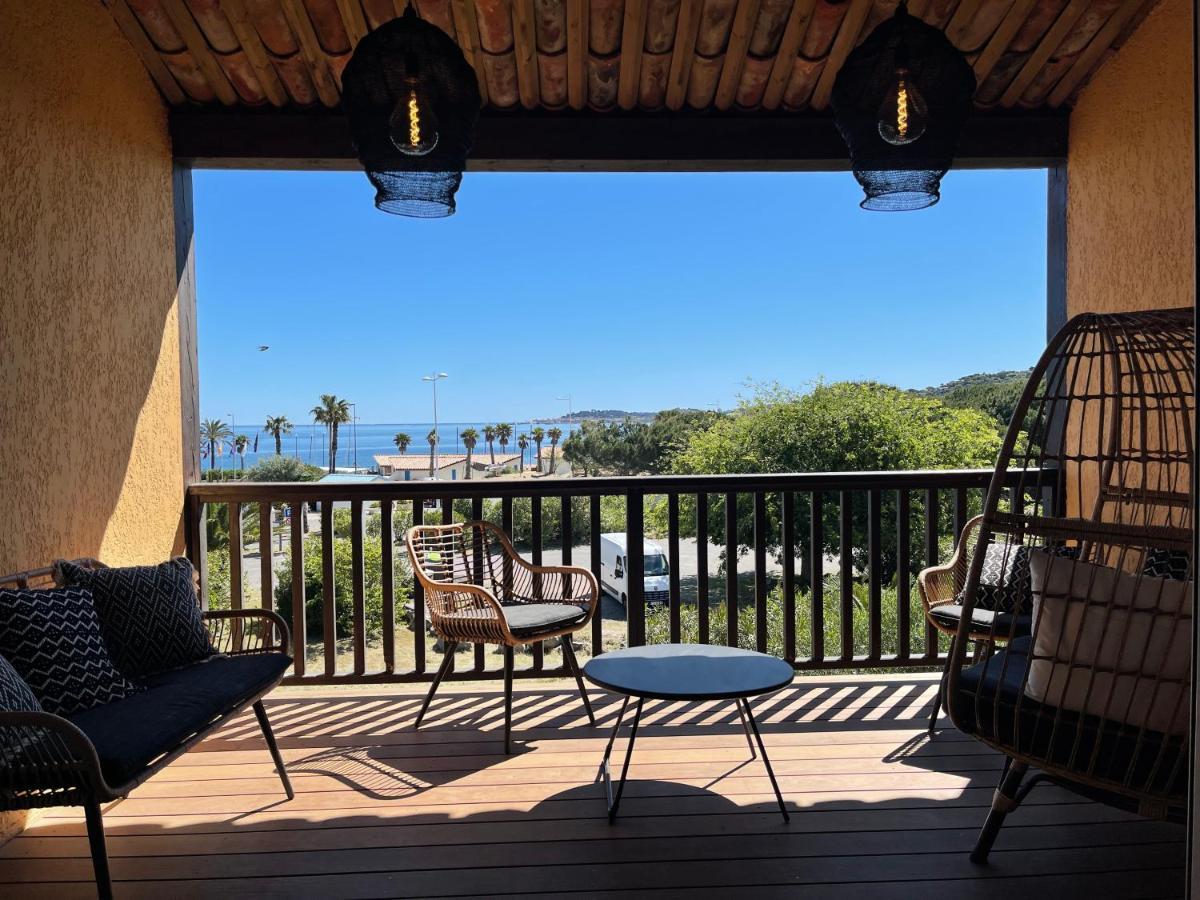 Appartement Neuf Climatise - Vue Mer Saint-Tropez - 50M Plage Et Port - Piscine Gassin Bagian luar foto